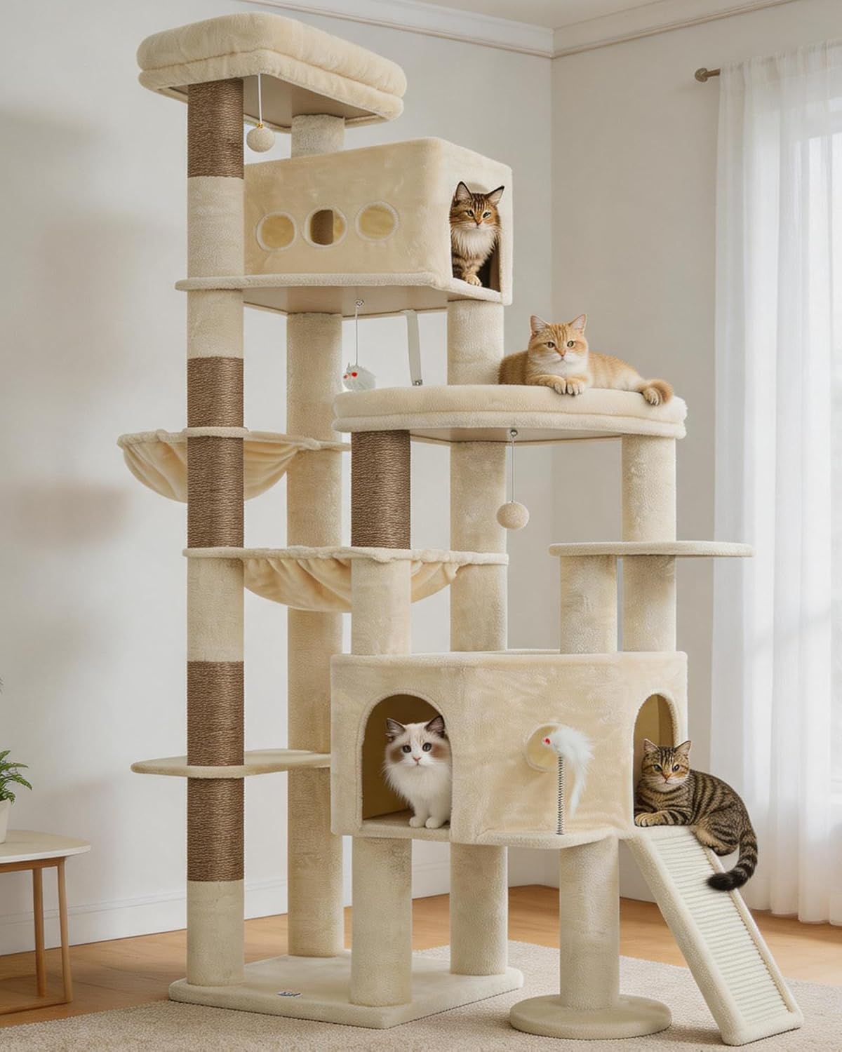 Youtienuo Cat Tree with Condo