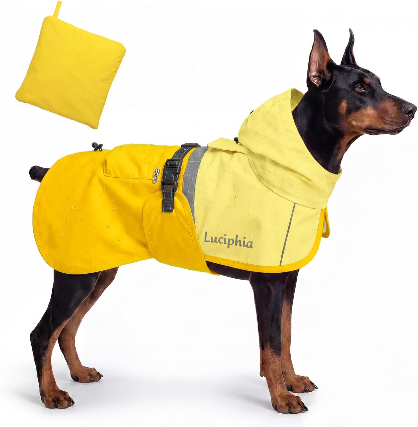 Petacc Waterproof Dog Raincoat