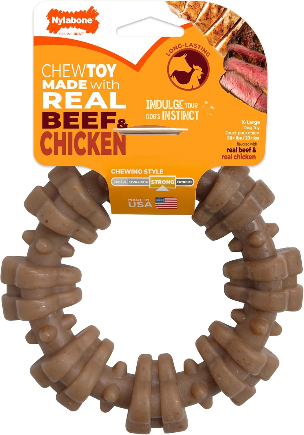 Nylabone Dura Chew Textured Ring